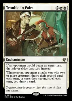 MTG Trouble in Pairs ** Murders at Karlov Manor Commander ** English (NM) - Image 1