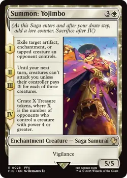 Foil - Summon: Yojimbo (Surge Foil) - 28 / NM / English MTG - Image 1