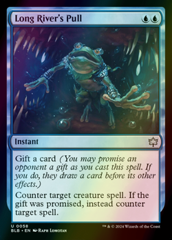 MTG Long River's Pull Foil ** Bloomburrow ** English (NM) - Image 3
