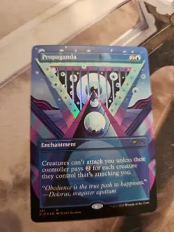 MTG 1x FOIL Propaganda # 381 Secret Lair Drop Magic the Gathering Card x1 NM - Image 1