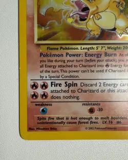 Charizard Legendary Collection 3/110 Holo Rare Pokemon TCG Card English - Image 4