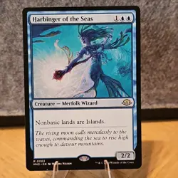 MTG Harbinger of the Seas Modern Horizons 3 Set Regular Rare #63 NM Fresh Pull - Image 1