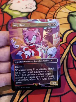 Amy Rose (Rainbow Foil) Secret Lair Drop MTG MINT  - Image 1