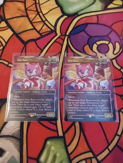 Amy Rose (Rainbow Foil) Secret Lair Drop MTG MINT  - Image 3