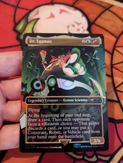 Dr. Eggman (Rainbow Foil) Secret Lair Drop MTG MINT  - Image 1