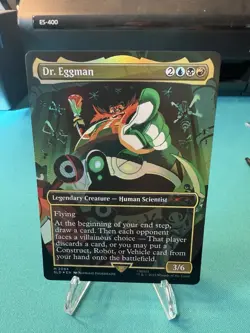 Dr. Eggman (Rainbow Foil) Secret Lair Drop MTG MINT  - Image 1