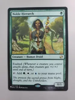 MTG Noble Hierarch The List Reprints Regular Rare - Image 1