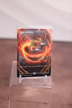 MTG Borderless Modern Horizons 3 MH3 Ruby Medallion MINT - Image 1