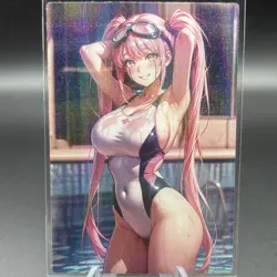 Love Cute: Mashle Anime Waifu Card Doujin ACG Goddess Holo - Image 1