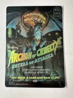 Archon of Cruelty (Showcase) Commander: Duskmourn: House of Horror Foil MTG - Image 1