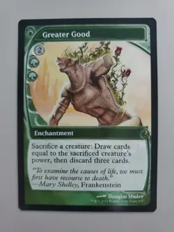 MTG Greater Good Mystery Booster 2 Future Sight Rare  - Image 1