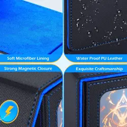 MTG Deck Box for Commander Display Card Deck Box Gamegenic Card Fits 100+ Double - Image 5
