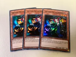 3x (M/NM) *EURO* Tour Guide From the Underworld RA01-EN005 Super 1st YuGiOh - Image 2