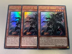 3x Fallen of Albaz EURO 1st Edition Ultra Rare RA01-EN021 Yu-Gi-Oh! - Image 2