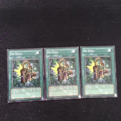 De-spell x3 Sdy-e027 Yu Gi Oh - Image 1