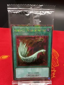 Harpie's Feather Duster EDC1-EN001 Yugioh Early Days Collection Promo Sealed - Image 1