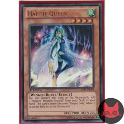 Yugioh Harpie Queen LCJW-EN094 Ultra Rare 1st Edition NM - Image 2