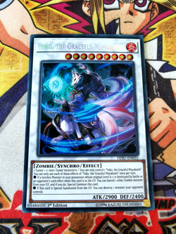 Yoko, the Graceful Mayakashi hisu-en035 1st Edition (NM+) Secret Rare Yu-Gi-Oh! - Image 3