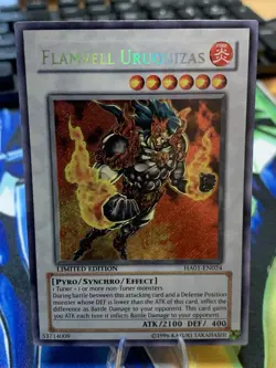 Yu-Gi-Oh! Flamvell Uruquizas HA01-EN024 Limited Edition 1996 - Image 2