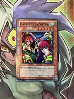 MRD-E009 Harpie Lady Sisters Super Rare Unlimited Edition NM Yugioh Card - Image 3