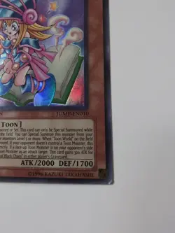 Toon Dark Magician Girl JUMP-EN010 Shonen Jump Magazine Promos Limited Edition - Image 9
