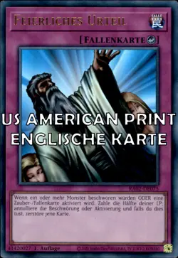 Yugioh RA02-EN075 - Solemn Judgment - Ultra Rare - AMERICAN VERSION - Image 2
