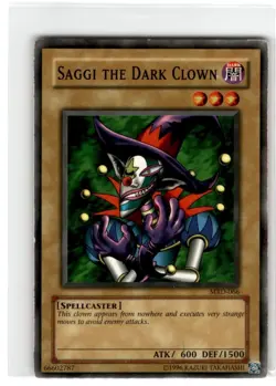Yu-Gi-Oh! Saggi The Dark Clown Common MRD-066 Heavily Played Unlimited - Image 1