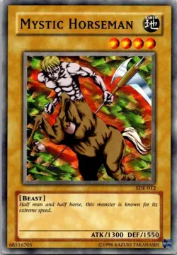 Mystic Horseman SDK-012 Yugioh LP - Image 3