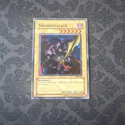 Yu-Gi-Oh TCG Swordstalker SDK-025 Unlimited Regular Common Card - Image 1