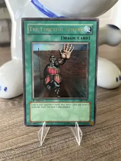 yugioh THE FORCEFUL SENTRY MRL-045 1st Edition Ultra Rare Near Mint - Image 1