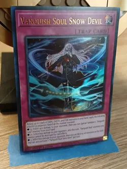 Yu-Gi-Oh! Vanquish Soul Snow Devil MP24-EN245 Ultra Rare 1st Edition NM ENG - Image 4