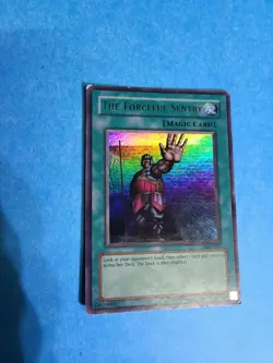 Yu-Gi-Oh! TCG The Forceful Sentry Magic Ruler MRL-045 Unlimited Ultra Rare MP - Image 1