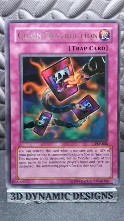 | Yugioh Chain Destruction PSV-006 Ultra Rare Pharaohs Servant  LP 🔥 | - Image 1