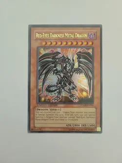 YuGiOh Red-Eyes Darkness Metal Dragon JUMP-EN030 Limited Edition Ultra Rare NM - Image 1