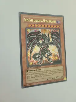 YuGiOh Red-Eyes Darkness Metal Dragon JUMP-EN030 Limited Edition Ultra Rare NM - Image 10