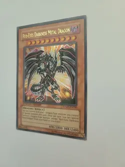 YuGiOh Red-Eyes Darkness Metal Dragon JUMP-EN030 Limited Edition Ultra Rare NM - Image 3