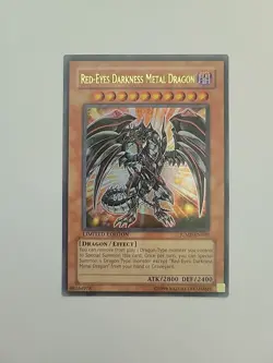YuGiOh Red-Eyes Darkness Metal Dragon JUMP-EN030 Limited Edition Ultra Rare NM - Image 9