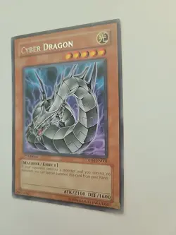 YUGIOH CYBER DRAGON DP04-EN001 1ST RARE (LP) - Image 3