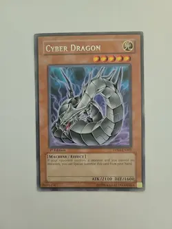 YUGIOH CYBER DRAGON DP04-EN001 1ST RARE (LP) - Image 7