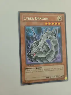 YUGIOH CYBER DRAGON DP04-EN001 1ST RARE (LP) - Image 8