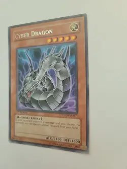 YUGIOH CYBER DRAGON DP04-EN001 1ST RARE (LP) - Image 9