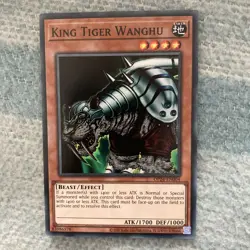King Tiger Wanghu OP24-EN004 Super Rare Near Mint Yugioh - Image 3