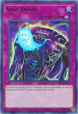 Soul Drain - LART-EN011 - Ultra Rare Played Yugioh Promos Yu-Gi-Oh! - Image 2
