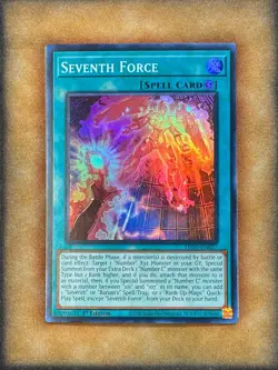 Yugioh Seventh Force LD10-EN037 Super Rare 1st Ed NM - Image 2