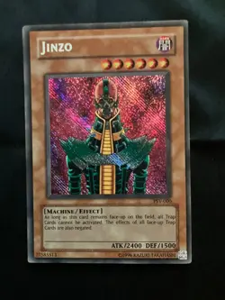 | Jinzo - PSV-000 Unlimited | Reverse Secret Rare | Holofoil Misprint Error | LP - Image 1