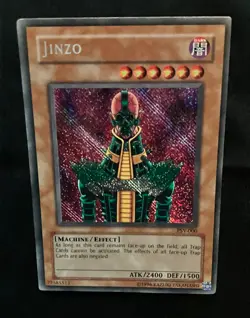 | Jinzo - PSV-000 Unlimited | Reverse Secret Rare | Holofoil Misprint Error | LP - Image 15