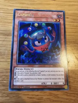 Yu-Gi-Oh Secret Rare Capshell RIRA-EN000 1st Edition - Image 3