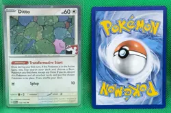 Ditto Holo Play Stamped 132/165 Prize Pack Series 6 PokÃ©mon TCG & Bonus Card - Image 5