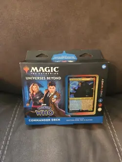 MTG Universes Beyond: Doctor Who Timey Wimey Commander Deck New Sealed - Image 1