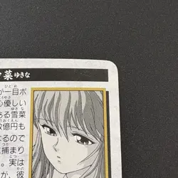 YUKINA #40 Yu Yu Hakusho Carddass Card BANDAI 1993 Japan Banpresto e217 - Image 10
